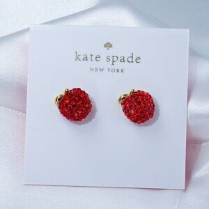 Kate Spade Dashing Beauty Apple Studs earrings (includes DUST BAG)